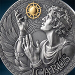 ICARUS The Great Greek Mythology 1 Once Argent Monnaie 1000 Francs Cameroon 2025