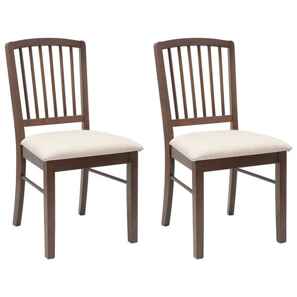 vidaXL Chaises de salle à manger 2 Pièces Marron Clair 50 x 52 5 x 91 cm