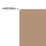 vidaXL Auvent vertical Taupe 140x600 cm Tissu oxford