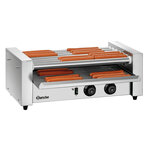 Grill pour saucisses hot dog à rouleaux - bartscher -  - acier inoxydable 600x320x230mm