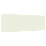 vidaXL Auvent Rétractable Crème 400 × 300 cm tissu