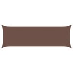 vidaXL Voile d'ombre Marron 6 x 2 m 100   polyester Oxford
