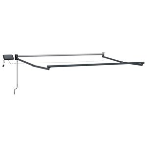 vidaXL Cadre de store rétractable électrique Anthracite 3 x 2 m