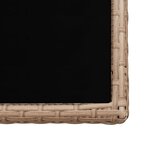 Salon de jardin meuble d'extérieur ensemble de mobilier avec coussins 15 pièces résine tressée beige 02_0018286