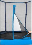 Trampoline - 210 cm - Bleu avec filet