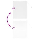 vidaXL Store de Fenêtre avec des rideaux Manuel Blanc Aluminium