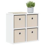 vidaXL Buffet Blanc 49 5 x 22 x 47 cm