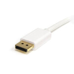 Startech.com câble mini displayport vers displayport 1.2 de 2 m - câble adaptateur mini dp vers displayport 4k x 2k uhd - câble mini dp vers dp pour moniteur - câble de conversion mdp vers dp