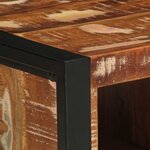 vidaXL Table basse multicolore 90x50x36 cm bois de récupération massif