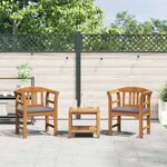 vidaXL banc Finition à l'huile naturelle 68 5 x 46 x 82 5 cm