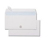 Paquet de 50 enveloppes blanches recyclées 100% dl 110x220 80 g gpv
