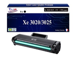 T3AZUR -Toner compatible avec Xerox Phaser 3020   WorkCentre 3025 (106R02773) Noir