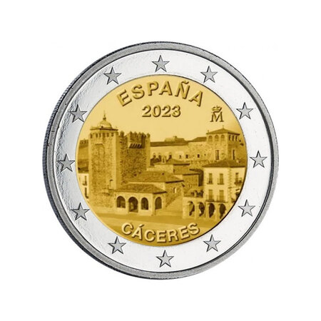 Espagne 2023 - 2 euro commémorative caceres