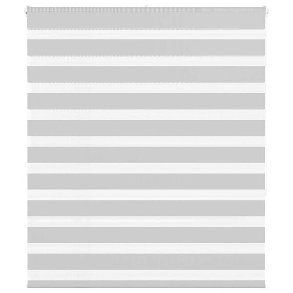 vidaXL Store zèbre gris clair largeur du tissu 130 9 cm polyester