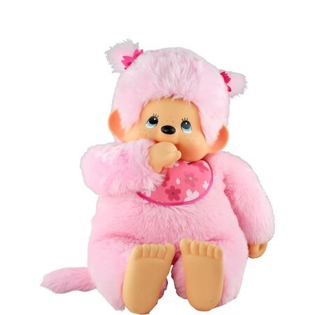 MONCCHICHI - peluche - Sakura Pinky rose 80 cm