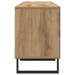 vidaXL Meuble TV chêne artisanal 150x30x44 5 cm bois d'ingénierie