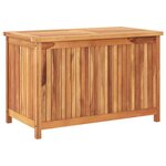 vidaXL Boîte de rangement de jardin 90x50x58 cm Bois de teck solide