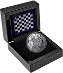 Pièce de monnaie en Argent 1 Dollar g 31.1 (1 oz) Millésime 2024 CHESS KNIGHT