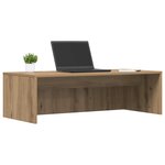 vidaXL Bureau mural Chêne artisanal 100 x 45 x 30 cm Bois d'ingénierie
