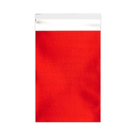 Lot de 50 sachet alu mat rouge 250x180 mm