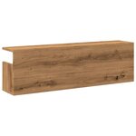 vidaXL Armoire murale 100x20x30 cm chêne artisanal bois d'ingénierie