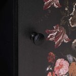 vidaXL Armoires de rangement avec porte Multicolore 90 x 33 5 x 75 cm