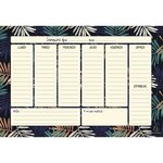 Hebdo planner Color Design Bloc 60 feuilles - H 18 x L26,5 cm x 5 EXACOMPTA