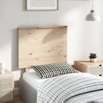 vidaXL Tête de lit 79x6x82 5 cm Bois massif de pin