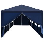 vidaXL Tonnelle de jardin 3 x 12 m Bleu