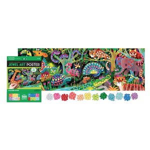 Creativity - Mosaique perles - Poster - La jungle paradisiaque