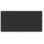 vidaXL Tapis de tente 200x400 cm Anthracite