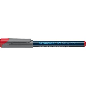 Marqueur universel Maxx 222 Pte Fine Permanent rouge SCHNEIDER