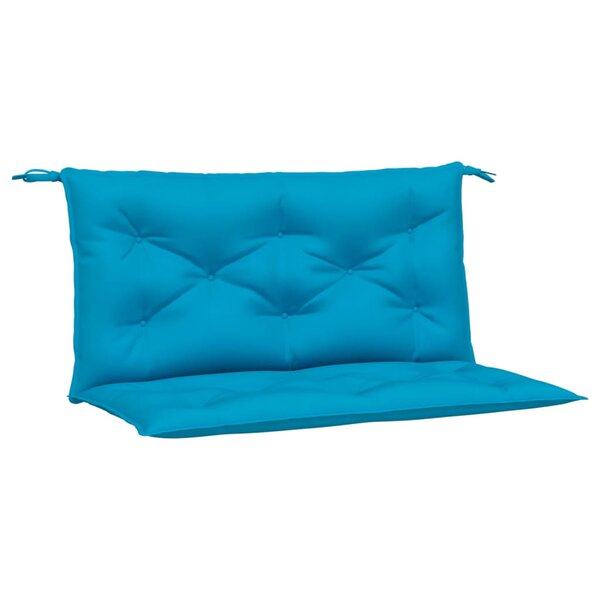 vidaXL Coussins de banc de jardin 2 Pièces bleu clair tissu Oxford