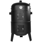 Tectake Barbecue vertical 3 en 1 fumoir