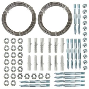 Nature Ensemble de treillis métallique pour plantes grimpantes 2 Pièces