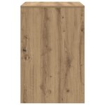 vidaXL Bureau d'écriture Chêne artisanal Bois d'ingénierie 60 x 50 x 76 cm
