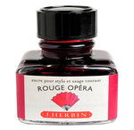 Encre traditionnelle à stylo en flacon 'D' 30ml Rouge opéra HERBIN