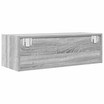 vidaXL Meubles TV 2 Pièces sonoma gris 80x31x25 5 cm bois d'ingénierie