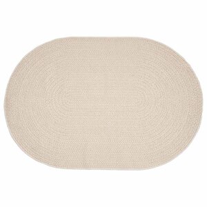 vidaXL Tapis Crème 160 x 230 cm PP