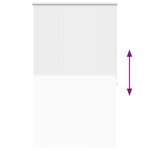 Store enrouleur occultant 120 x 175 cm blanc