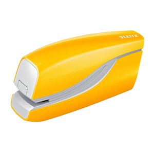Agrafeuse électrique leitz wow jaune - capacité 10 feuilles
