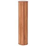 vidaXL Tapis rectangulaire marron 60x300 cm bambou