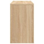 vidaXL Tables basses gigognes 3 Pièces Chêne sonoma Aggloméré