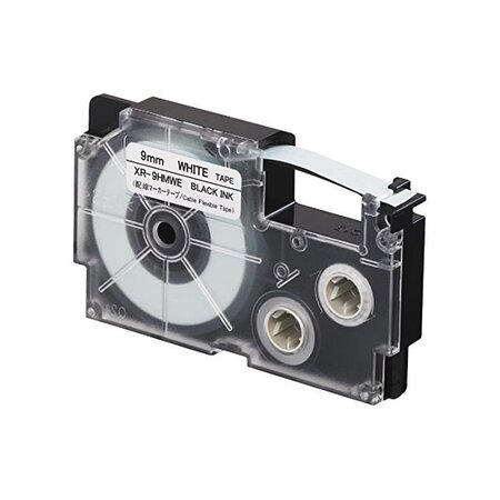 Cassette à ruban XR 9 mm x 5,5 m Noir sur blanc CASIO