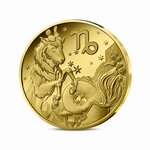 Signes astros - Capricorne Monnaie de 5€ 1/2g or