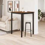 vidaXL Table de salle à manger / Table de repas Bois d'ingénierie