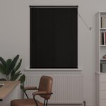 vidaXL Store Vénitien Réglable Noir 150 x 80 cm PVC