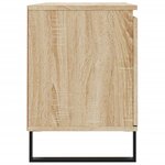 vidaXL Meuble TV chêne sonoma 104x35x50 cm bois d'ingénierie
