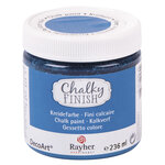Peinture craie Chalky Pour Matériau poreux 236 ml Bleu azur