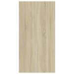 vidaXL Meuble TV Chêne sonoma 30 5x30x60 cm Bois d’ingénierie